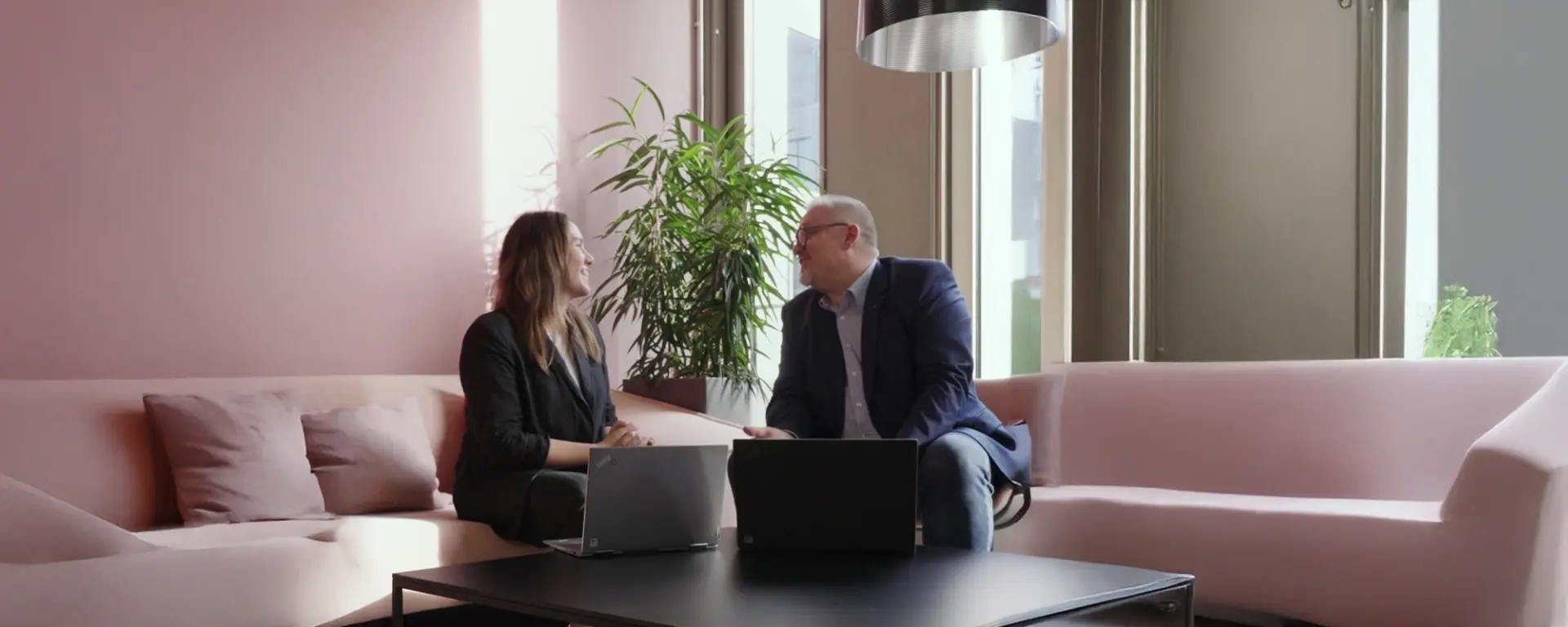 Strategiegespräch mit Kunden bei WRAPUP in Nürnberg